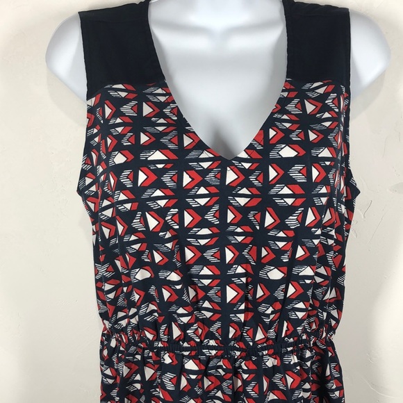 Blend She She Dares red & navy dress size small - Picture 2 of 10